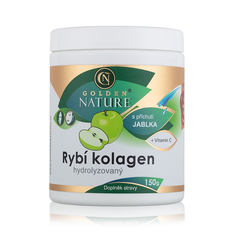 Golden Nature rybí kolagen+vitamin c